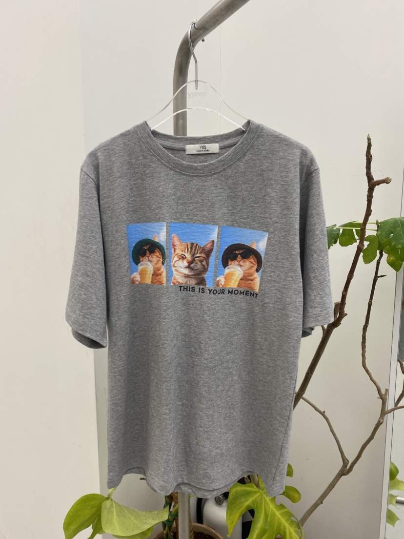 YES韓國直郵女士新品職業時尚真品26春夏人氣熱賣休閑T恤YEST恤