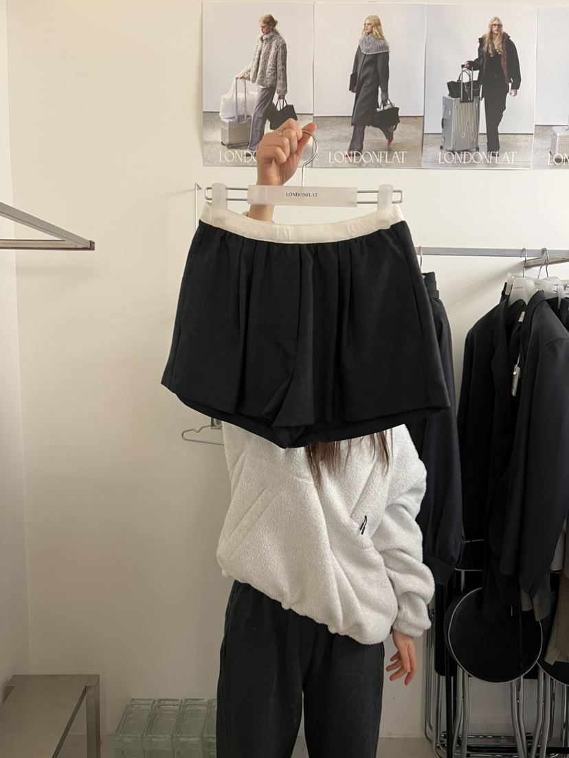 LONDON FLAT東大門實拍女士新品人氣職業休閑真品熱賣短褲LONDON FLAT短褲