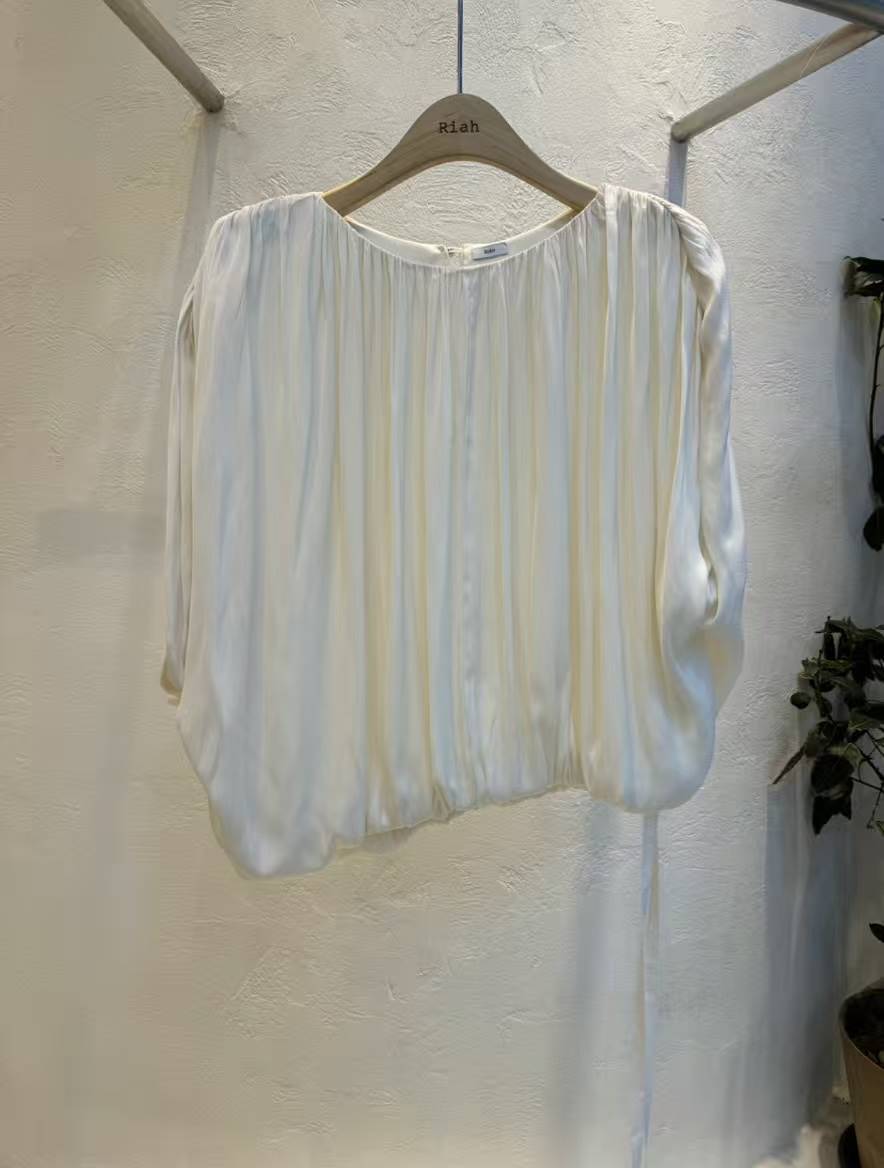 RIAH東大門直郵女裝新款休閑真品26春夏人氣時尚襯衫蕾絲衫RIAH襯衫/蕾絲衫
