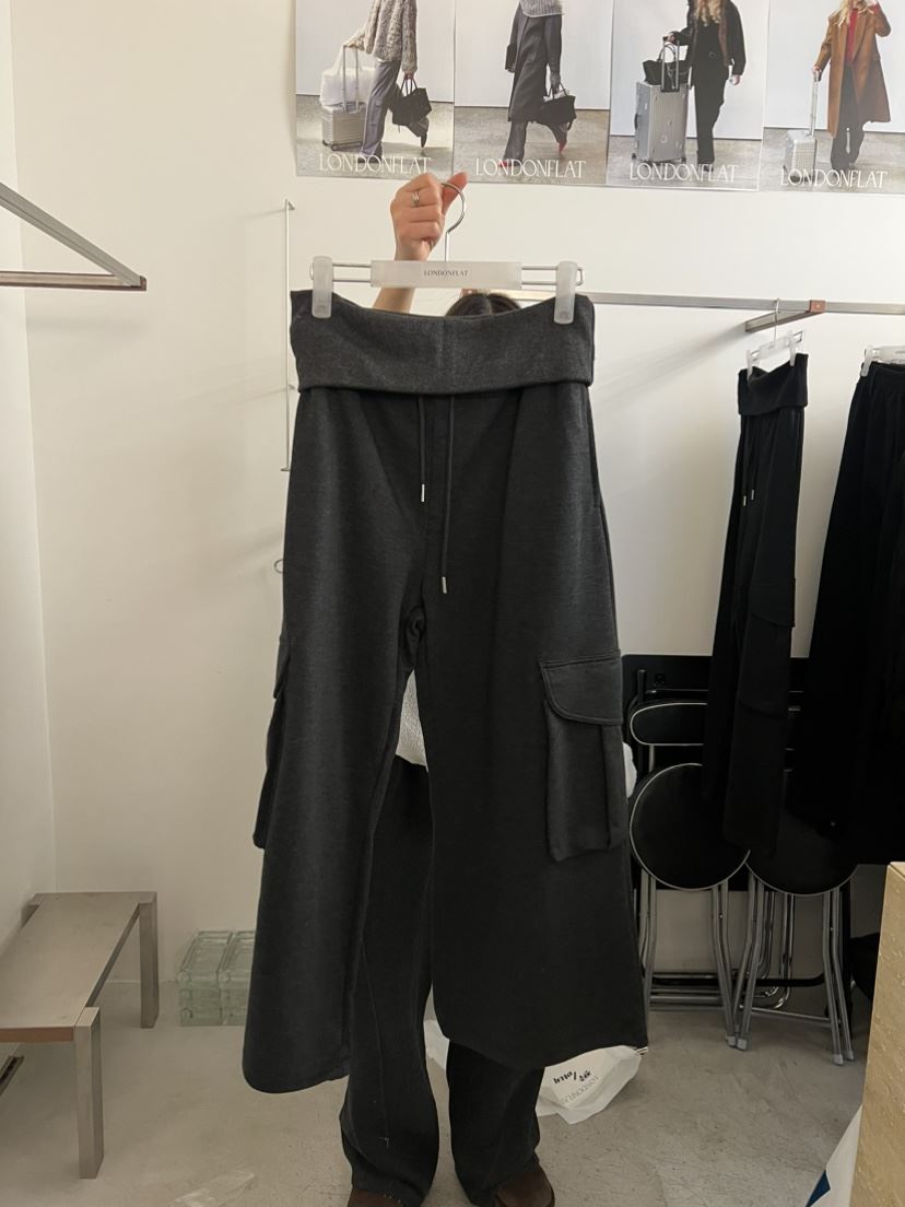 LONDON FLAT東大門代購女士新款休閑職業時尚熱賣休閑褲LONDON FLAT休閑褲