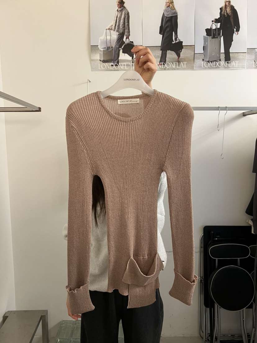 LONDON FLAT東大門直郵女士新品26春夏時尚真品推薦針織衫LONDON FLAT針織衫
