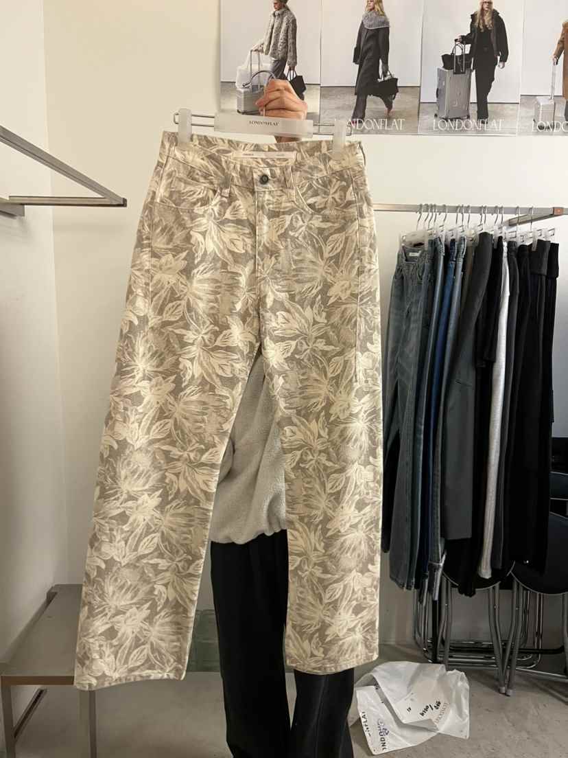 LONDON FLAT東大門直郵女士新品時尚熱賣真品人氣休閑褲LONDON FLAT休閑褲