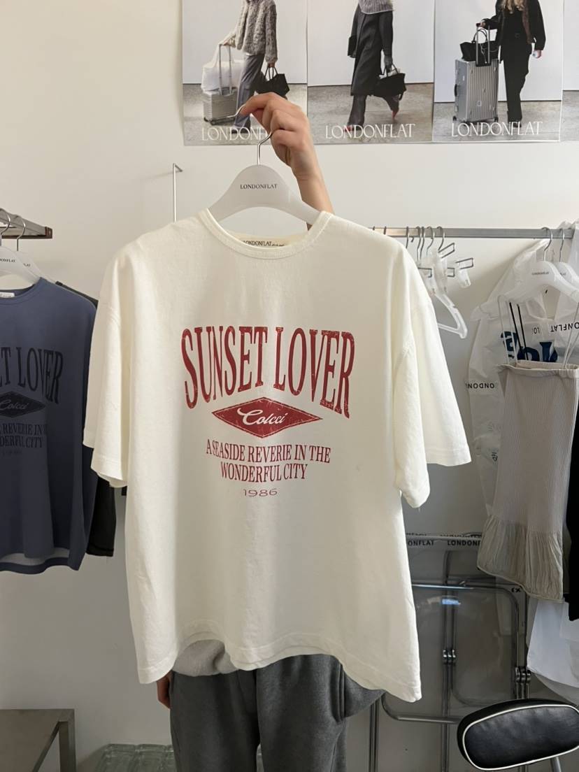 LONDON FLAT韓國代購女士新款真品休閑人氣職業時尚熱賣T恤LONDON FLATT恤