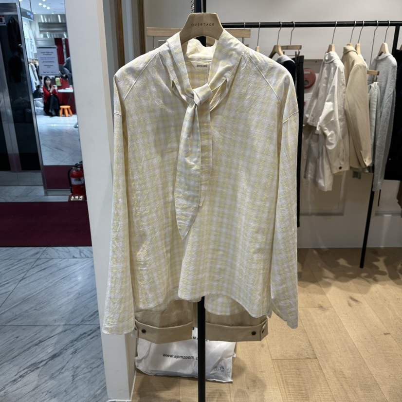 OVERTAKE韓國代購女士新款推薦職業人氣休閑26春夏襯衫蕾絲衫OVERTAKE襯衫/蕾絲衫