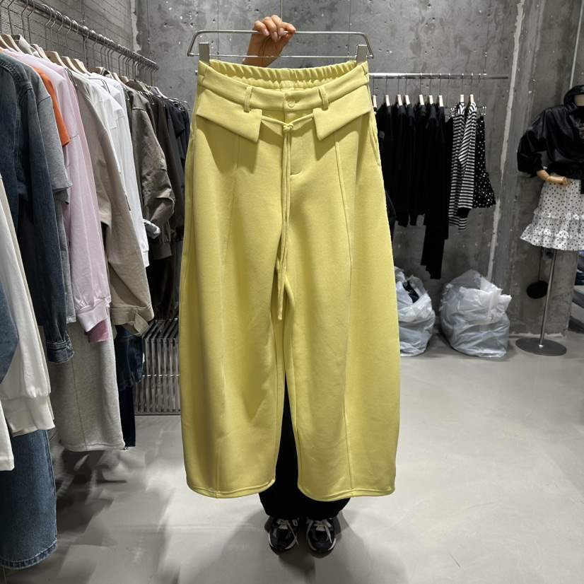 JUNI東大門實拍女士新款真品推薦人氣休閑熱賣26春夏休閑褲my juni休閑褲