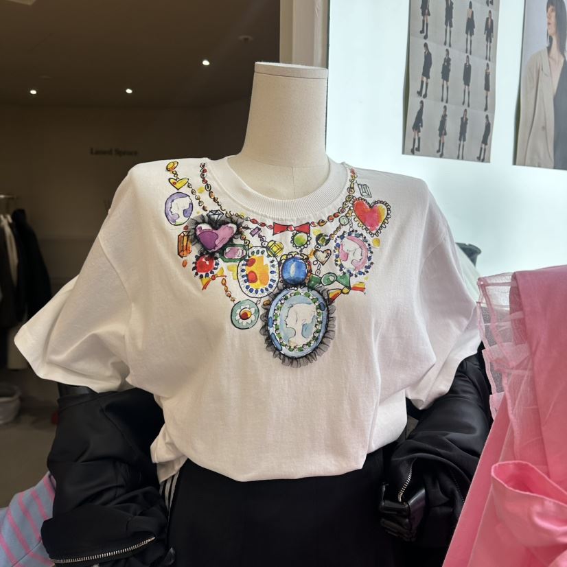 CHEAP-CHIC東大門實拍女裝新品人氣職業26春夏熱賣真品T恤CHEAP-CHIC/CHARLES THE SECONDT恤