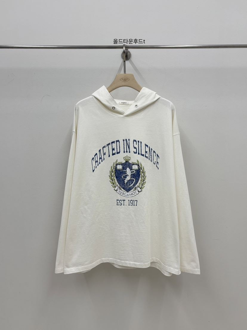 VERGAMOT韓國直郵女裝新款職業真品休閑時尚推薦26春夏長袖T恤VERGAMOT長袖T恤