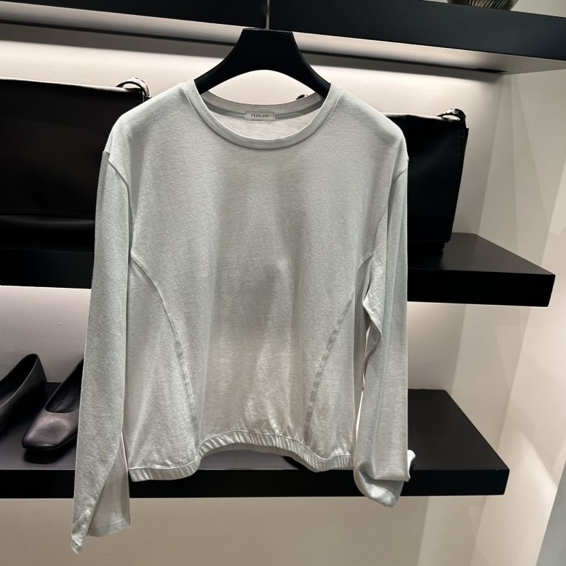 FEBRUARY 11東大門直郵女裝新款人氣26春夏熱賣職業長袖T恤FEBRUARY 11長袖T恤