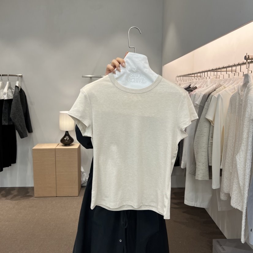 SIHO ARCHIVE韓國代購女士新款熱賣26春夏職業推薦T恤修身SIHO ARCHIVET恤