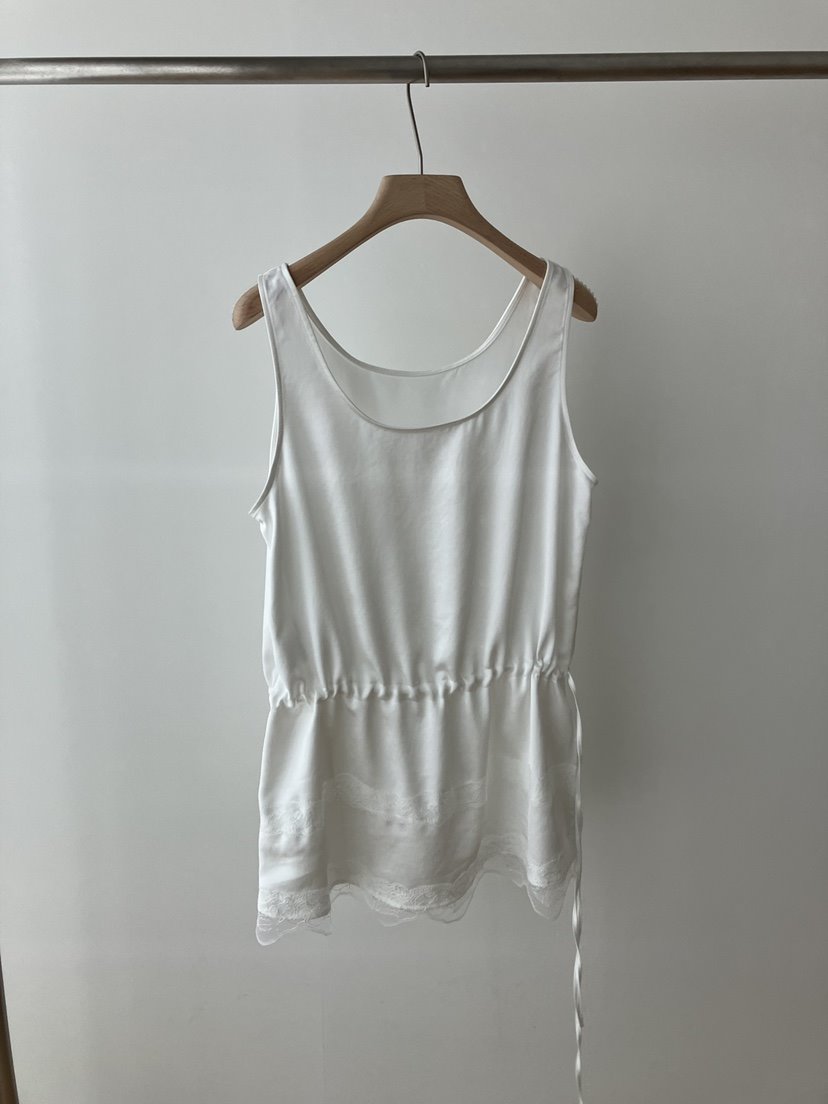 AND THE東大門代購女裝新款26春夏推薦人氣吊帶背心蕾絲AND THE吊帶/背心