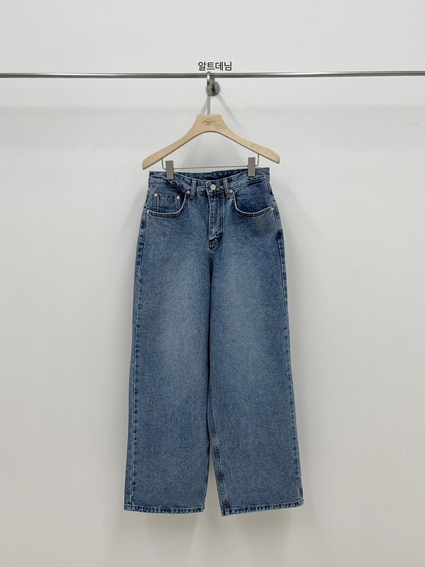 VERGAMOT韓國直郵女士新款職業26春夏真品熱賣時尚牛仔褲VERGAMOT牛仔褲