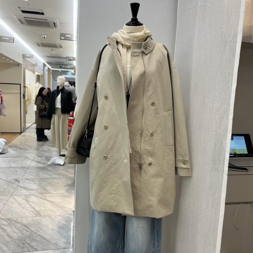 SIHO ARCHIVE東大門直郵女士新品人氣休閑26春夏長款風衣SIHO ARCHIVE長款風衣