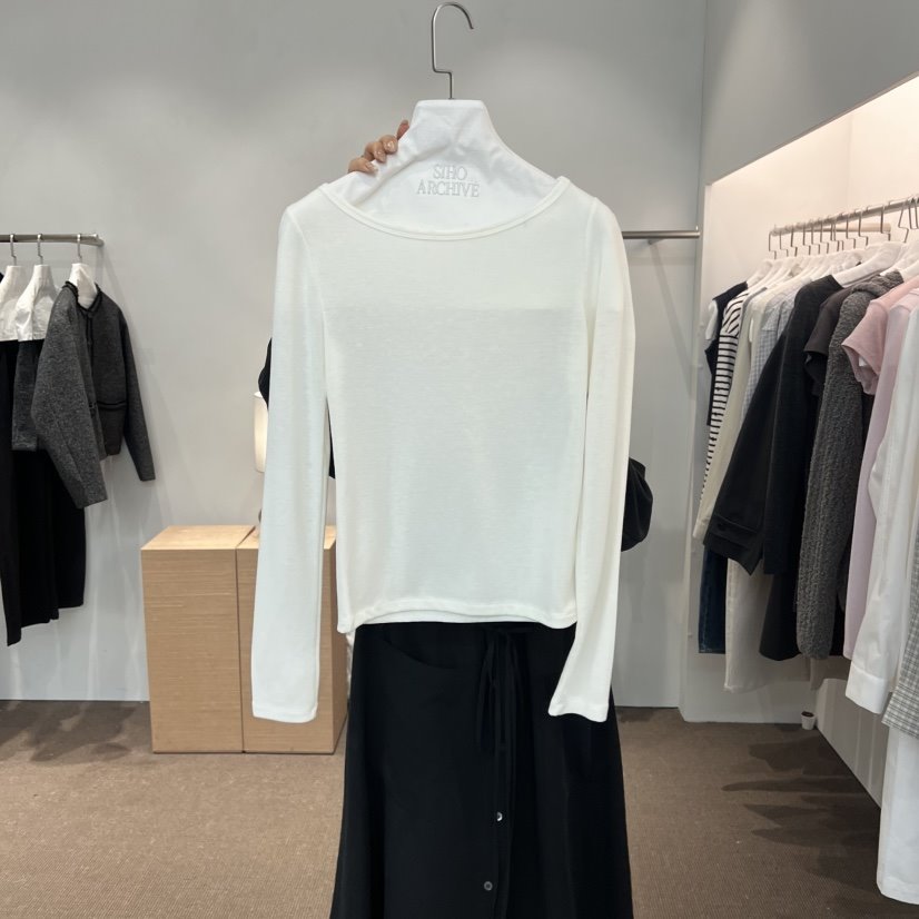 SIHO ARCHIVE東大門直郵女士新款26春夏人氣熱賣長袖T恤SIHO ARCHIVE長袖T恤