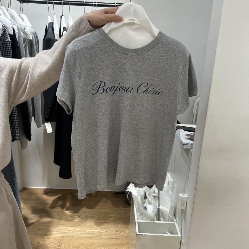 VERVEINE東大門代購女士新品人氣推薦時尚26春夏職業熱賣T恤VERVEINET恤
