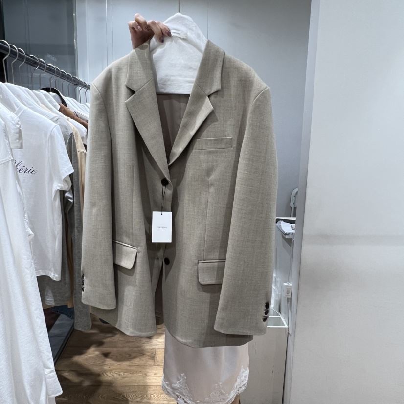 VERVEINE韓國代購女士新款職業時尚人氣熱賣26春夏真品夾克VERVEINE夾克