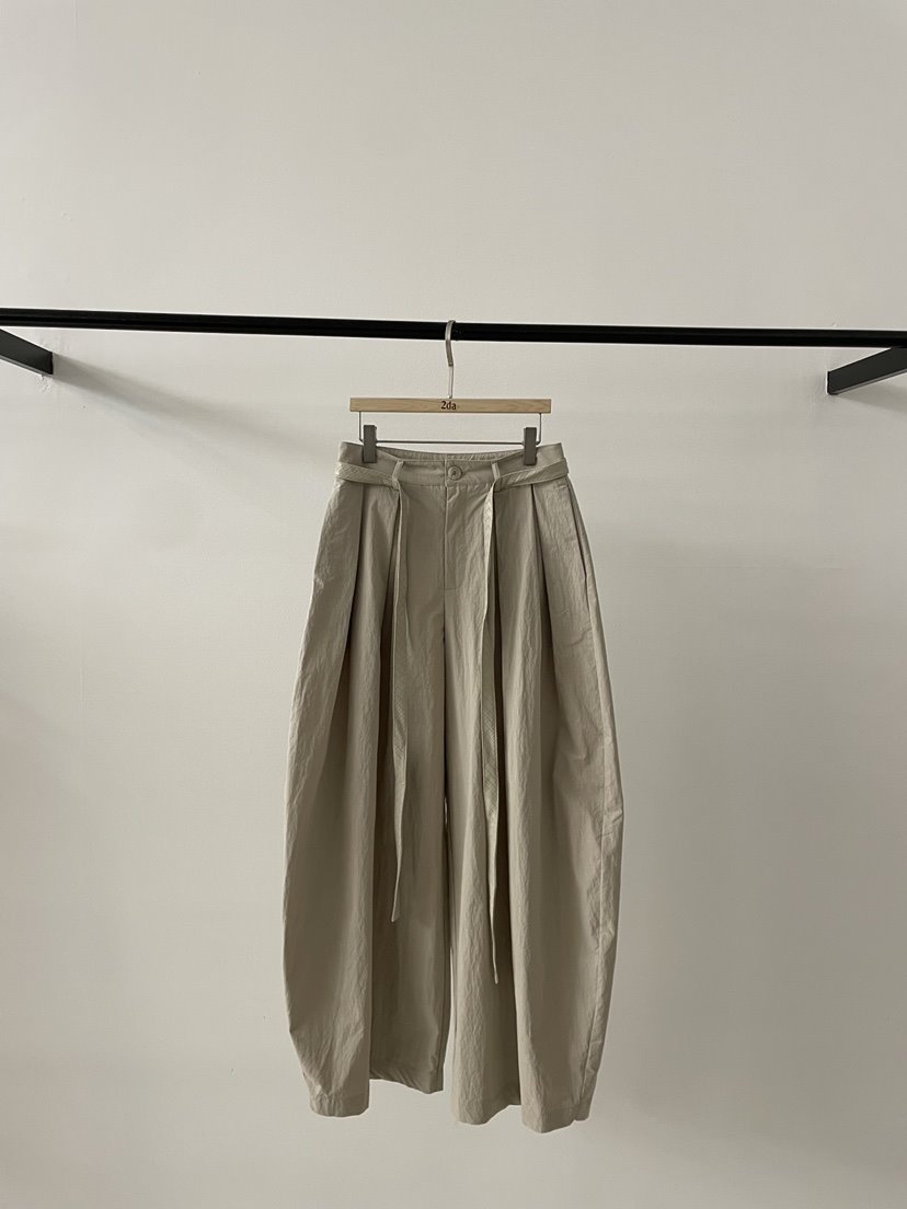 2DA/DARIMI-P東大門直郵女士新款推薦人氣休閑褲含腰帶2DA/DARIMI-P休閑褲