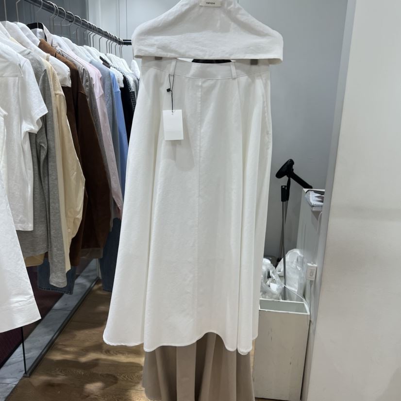 VERVEINE韓國直郵女裝新品職業推薦26春夏人氣時尚長裙褶裙VERVEINE長裙