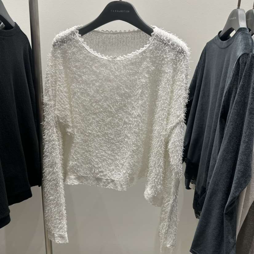 TARABY MOTION韓國代購女士新品熱賣推薦時尚針織衫蕾絲TARABY MOTION針織衫