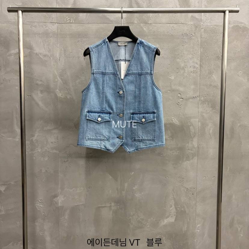 MUTE-P東大門代購女裝新款人氣26春夏時尚熱賣休閑職業馬甲MUTE馬甲