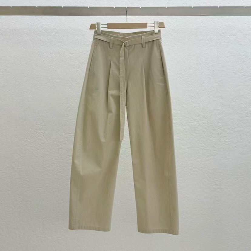 STATEMENT韓國代購女裝新款時尚職業26春夏推薦休閑褲含腰帶STATEMENT休閑褲