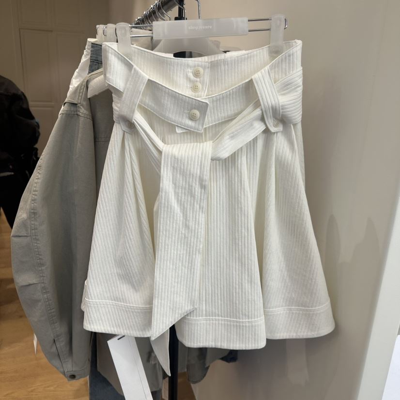 WE ARE/WELOVER東大門實拍女裝新品推薦半身裙中短裙含腰帶SHOP_WE ARE半身裙/中短裙