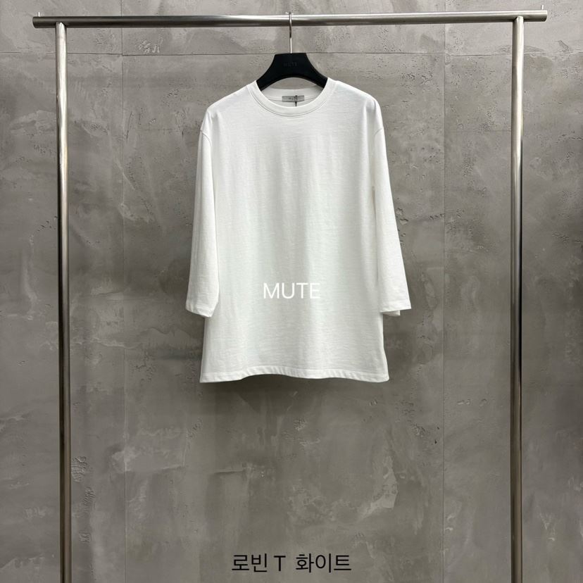 MUTE-P韓國代購女士新品職業推薦時尚真品休閑熱賣26春夏T恤MUTET恤