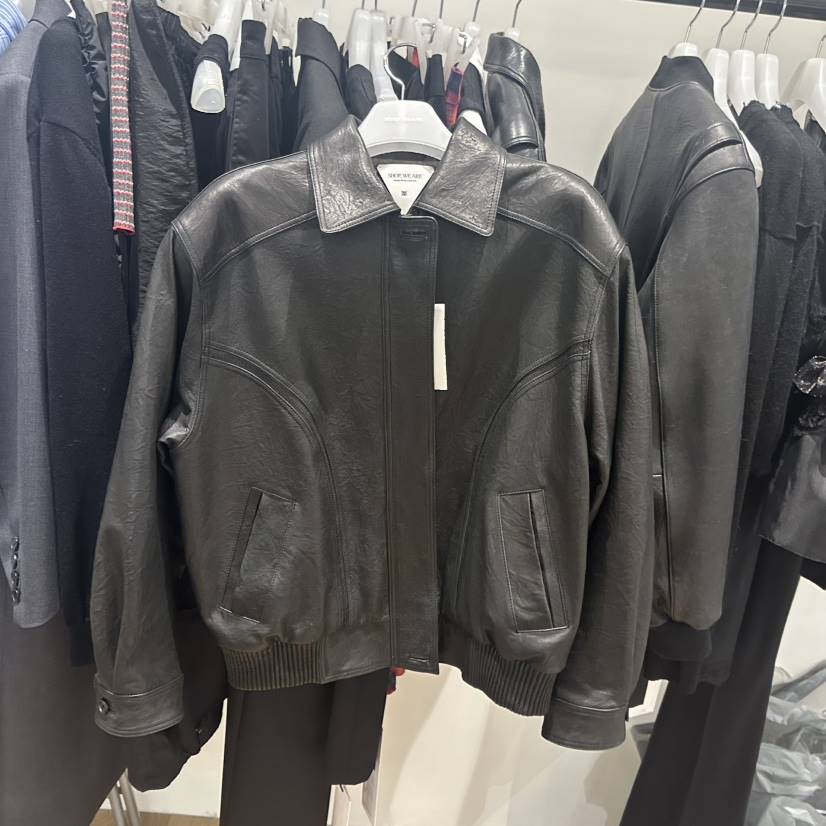 WE ARE/WELOVER東大門代購女裝新款休閑推薦26春夏皮衣SHOP_WE ARE皮衣