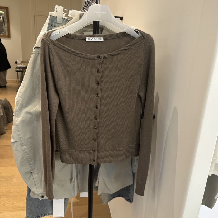 WE ARE/WELOVER韓國直郵女裝新款26春夏職業休閑針織衫SHOP_WE ARE針織衫