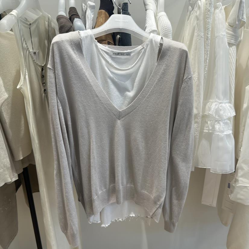 WE ARE/WELOVER東大門直郵女裝新款26春夏針織衫不含內搭SHOP_WE ARE針織衫