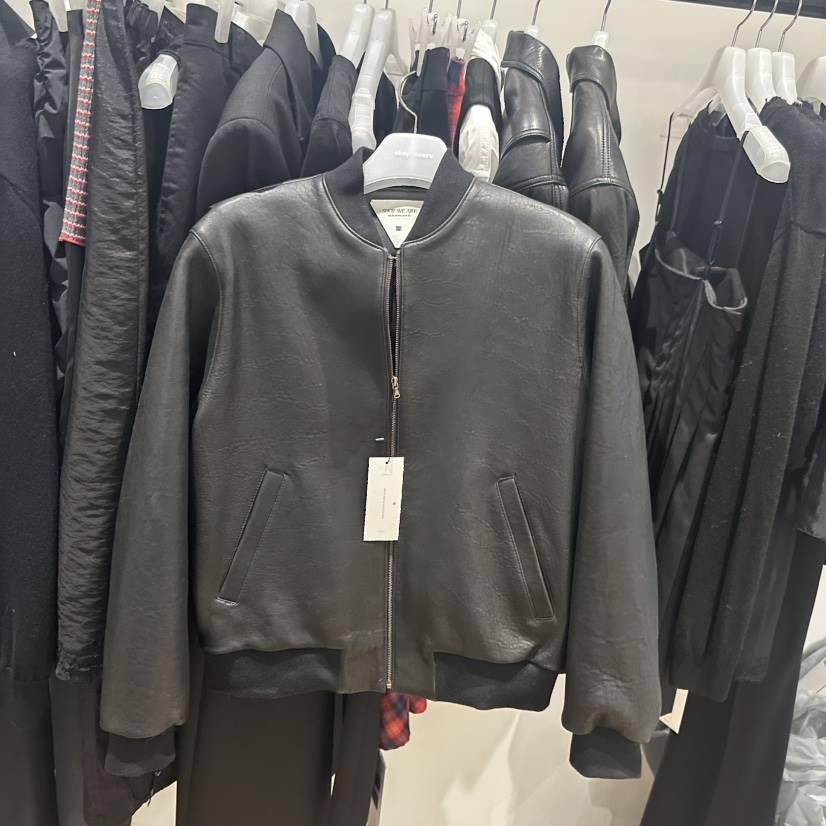 WE ARE/WELOVER韓國直郵女士新款休閑真品推薦職業皮衣SHOP_WE ARE皮衣