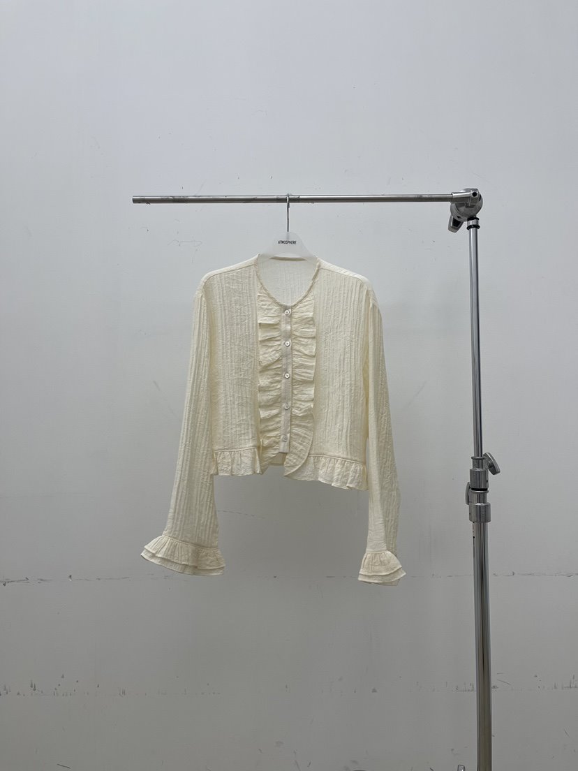 ATMOSPHERE東大門直郵女士新款休閑真品推薦時尚襯衫蕾絲衫ATMOSPHERE/BLING襯衫/蕾絲衫