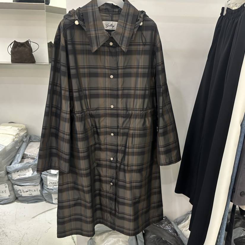 GALLERY-P韓國直郵女裝新品推薦真品職業熱賣時尚長款風衣GALLERY-P長款風衣