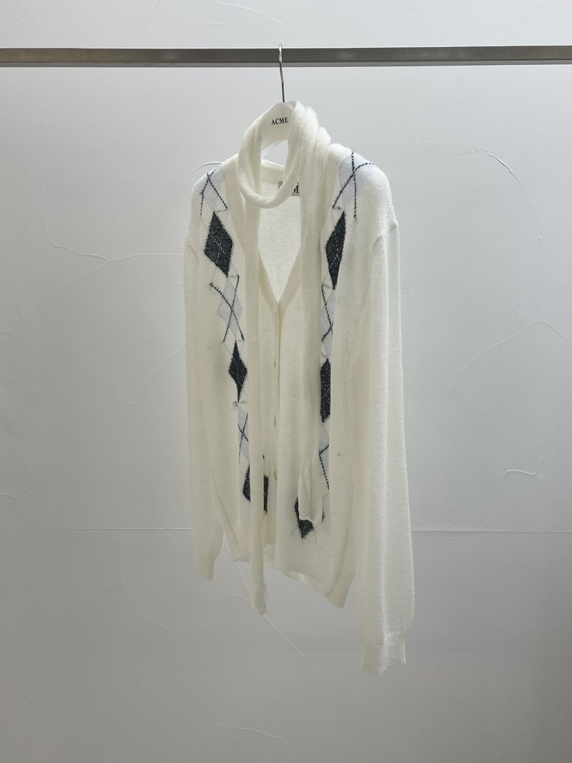 ACME東大門代購女士新品休閑人氣真品熱賣職業針織衫含脖帶ACME針織衫