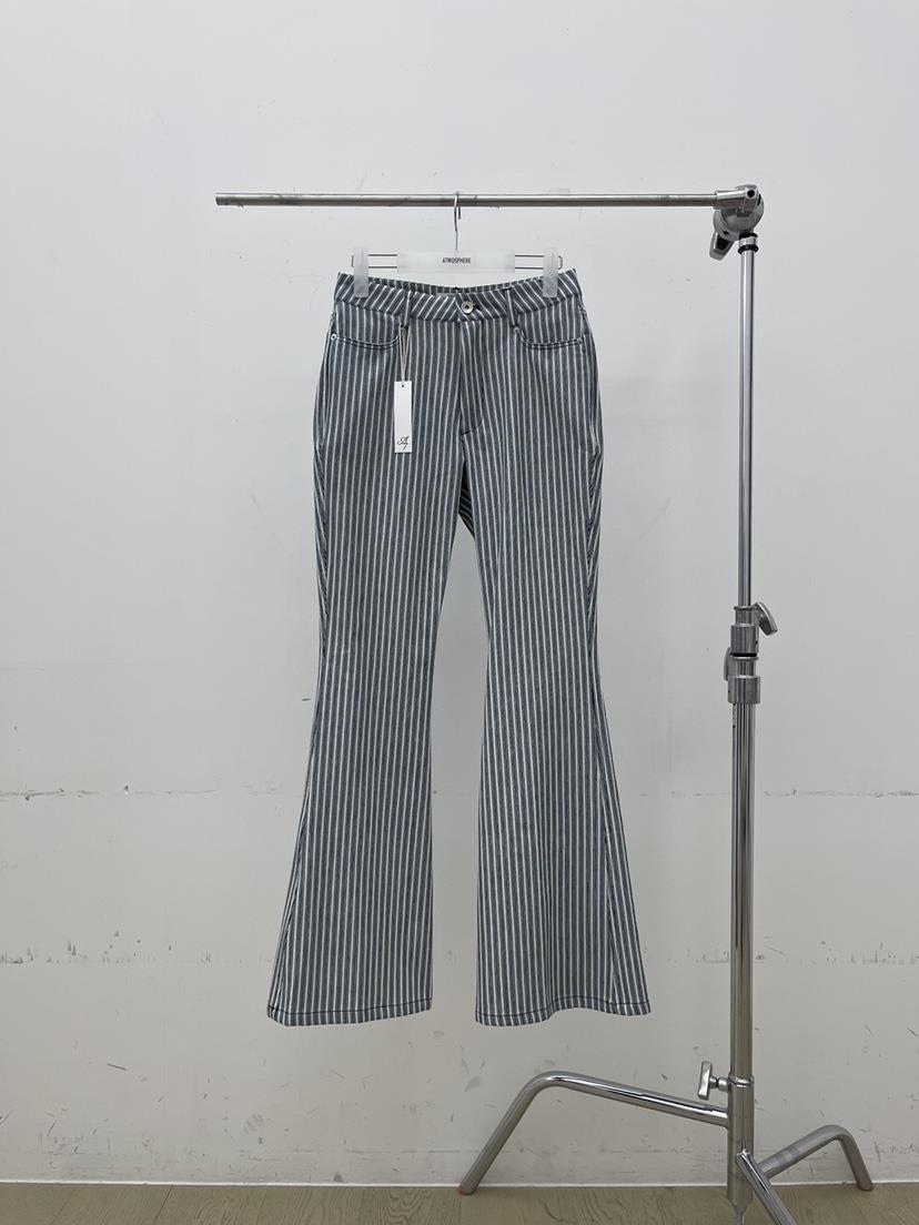 ATMOSPHERE韓國直郵女裝新品推薦休閑真品26春夏休閑褲海軍ATMOSPHERE/BLING休閑褲