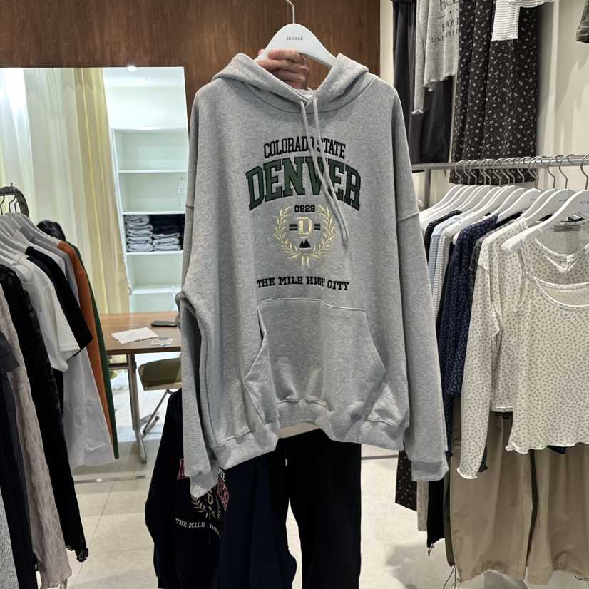 BUCKLE韓國直郵女裝新品推薦26春夏熱賣人氣真品衛衣連帽衫BUCKLE衛衣