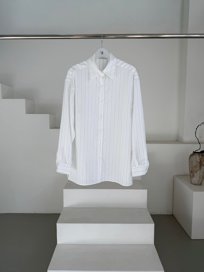 OATMEAL韓國直郵女士新款26春夏熱賣真品職業時尚襯衫蕾絲衫OATMEAL襯衫/蕾絲衫