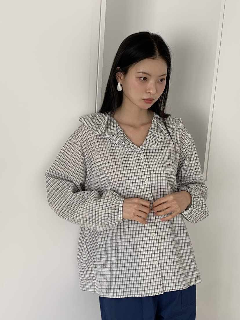 LOVE MY SANTA韓國代購女裝新品26春夏休閑人氣襯衫蕾絲衫Santa/LOVE MY SANTA襯衫/蕾絲衫