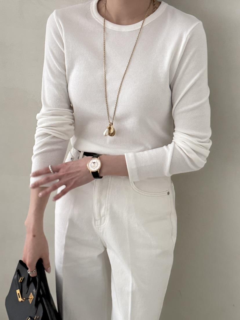 DEMAR東大門實拍女裝新款休閑人氣26春夏時尚熱賣長袖T恤DEMAR長袖T恤