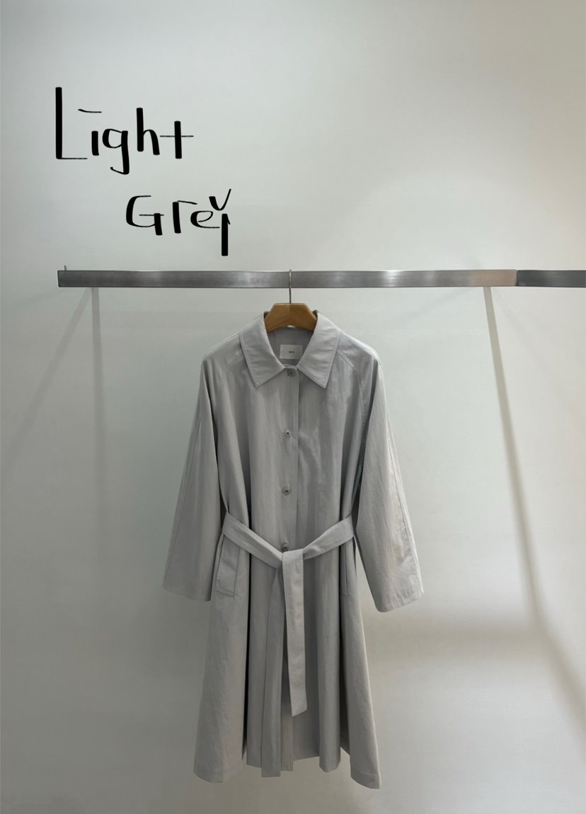 ONESTASTE東大門實拍女士新品時尚推薦熱賣中長款大衣含腰帶TASTE/ONESTASTE中長款大衣