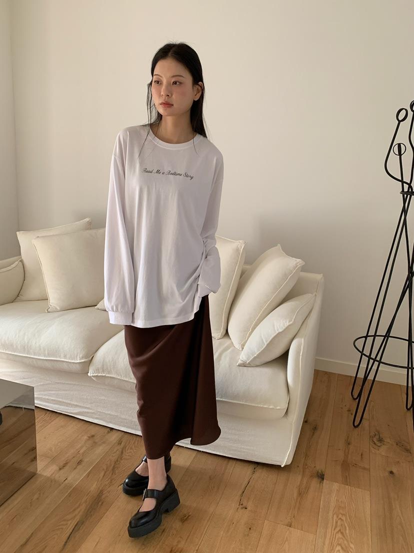 LOVE MY SANTA東大門實拍女裝新款熱賣職業真品長袖T恤Santa/LOVE MY SANTA長袖T恤