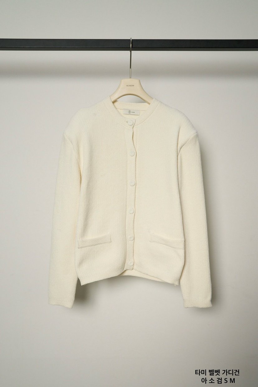 BLOSSOM東大門代購女士新款26春夏職業休閑毛衣天鵝絨開衫BLOSSOM毛衣