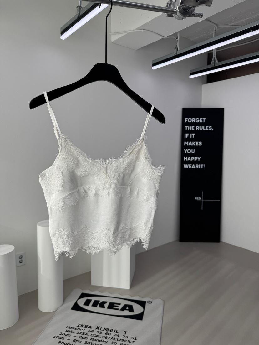 RED-A東大門代購女士新品人氣26春夏推薦時尚吊帶背心蕾絲RED-A吊帶/背心