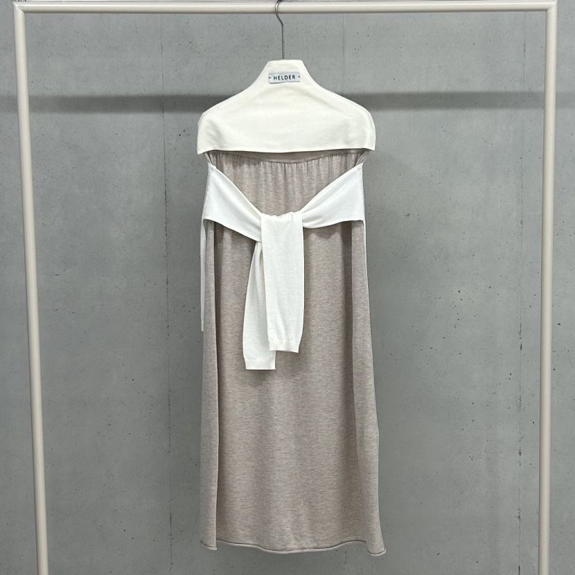 HELDER-P東大門代購女士新款推薦時尚26春夏長裙假兩件羊毛HELDER長裙