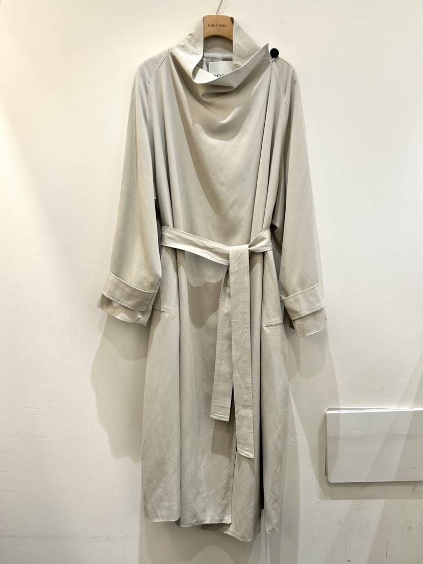 OBSESS東大門實拍女裝新品人氣真品休閑26春夏長款風衣含腰帶OBSESS/EARLY BIRD長款風衣