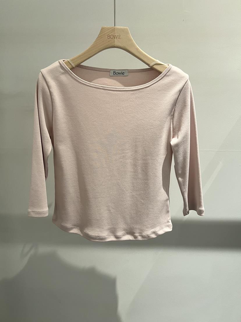 BOWIE東大門代購女士新品職業真品休閑推薦26春夏長袖T恤BOWIE長袖T恤