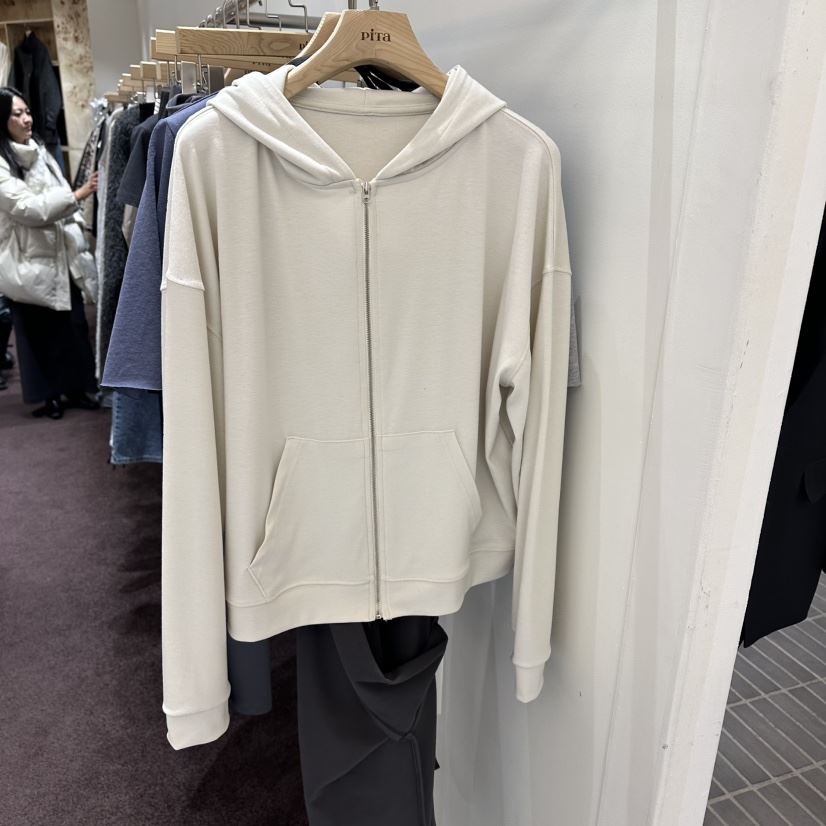 PITA/THEVERLIN韓國直郵女裝新品休閑26春夏人氣衛衣拉鏈PITA/THEVERLIN衛衣