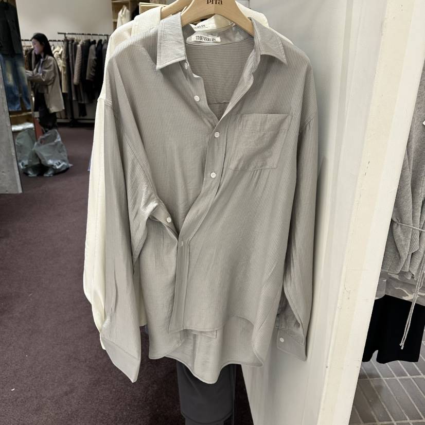 PITA/THEVERLIN韓國直郵女裝新款真品時尚休閑襯衫蕾絲衫PITA/THEVERLIN襯衫/蕾絲衫