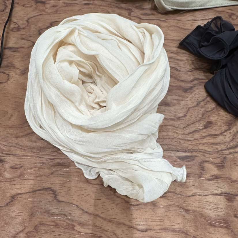 PITA/THEVERLIN韓國代購女裝新款26春夏圍巾披肩褶皺圍巾PITA/THEVERLIN圍巾/披肩