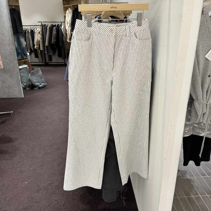 PITA/THEVERLIN東大門代購女士新款26春夏時尚真品休閑褲PITA/THEVERLIN休閑褲