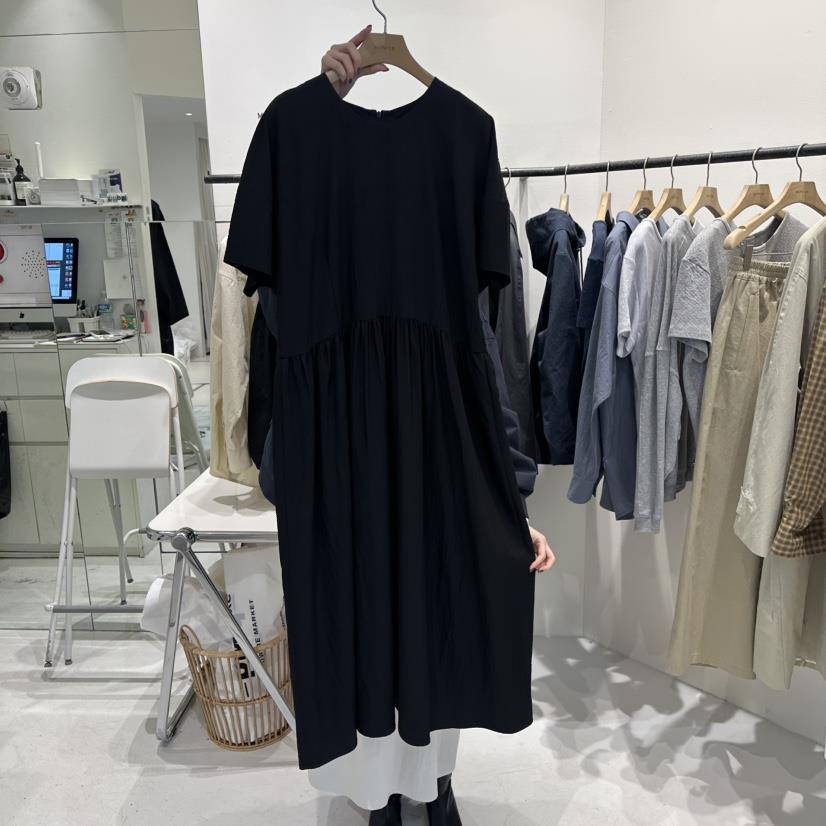 MOWER東大門實拍女士新品26春夏真品人氣熱賣時尚職業連衣裙MOWER連衣裙